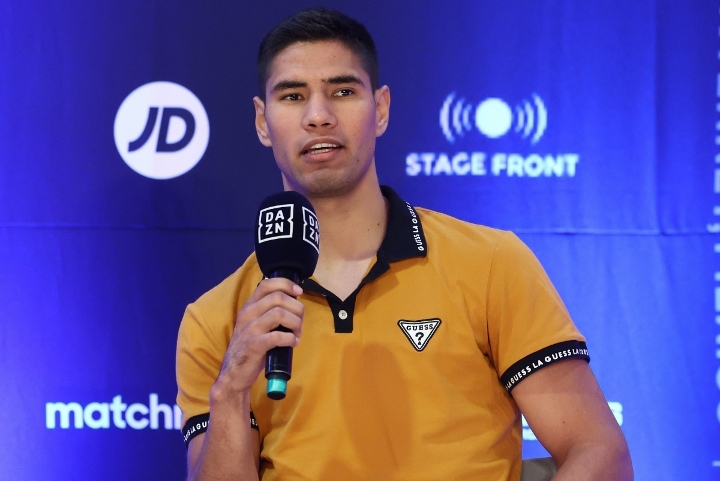 Photos Diego Pacheco, Manuel Gallegos Face To Face at Final Presser